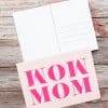 Postkarte - Wow Mom
