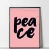 Poster Peace
