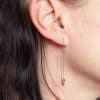 Ohrringe Mini-Ringe silber