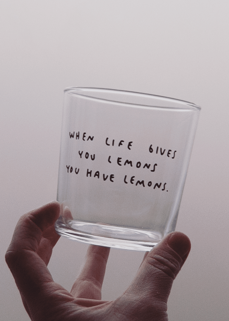 Glas when life gives you lemons