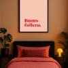 Poster Bumsfallera
